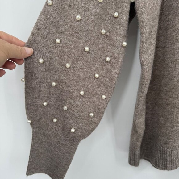 Loft Classic Sweater NWT with Pearls on Sleeves woman’s size XL - Picture 7 of 12